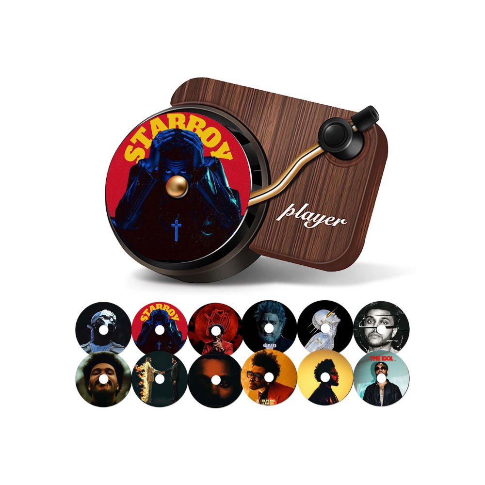 The Weeknd Album Record Player Car Air Freshener